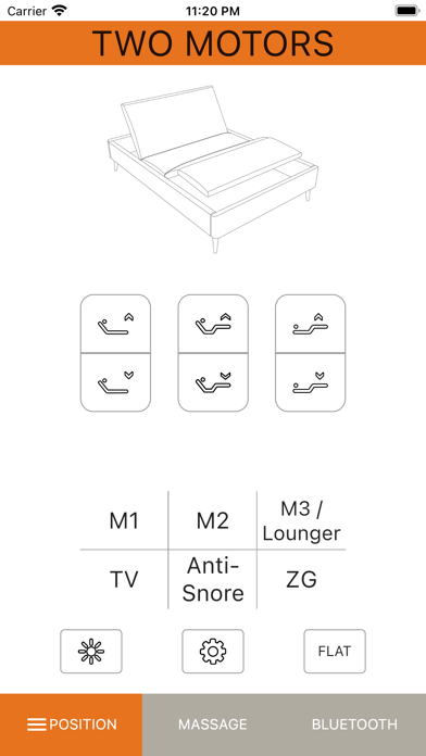 M-Motion Bed Screenshot