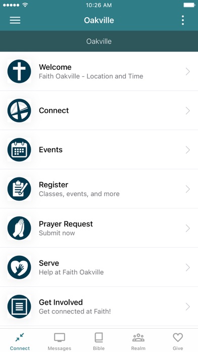 FaithOakville Screenshot