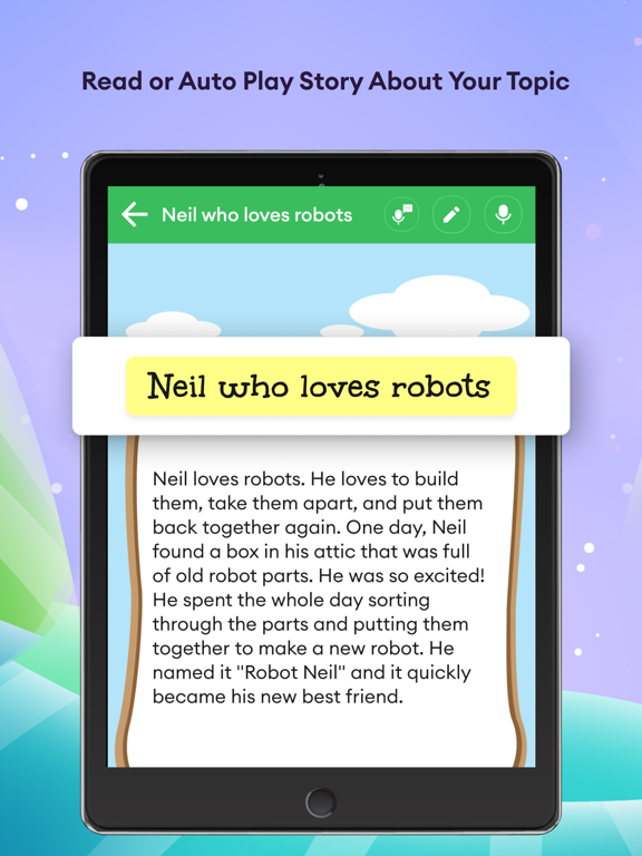 Screenshot #5 pour Kids Bedtime Story Creator