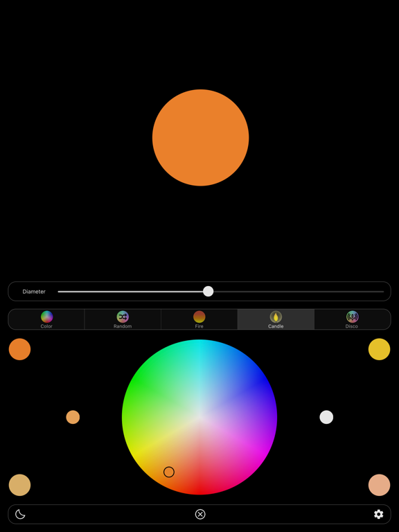Color Light - Lamp iPad screenshot 7 - Lifestyle app