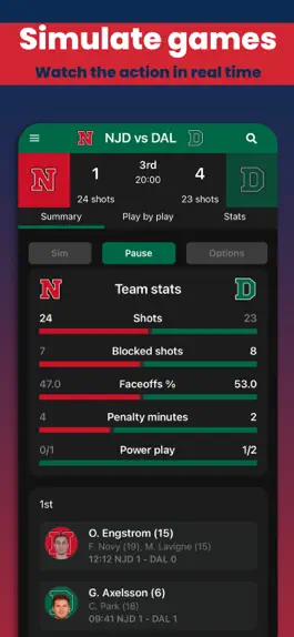 Game screenshot Hockey Legacy Manager 23 apk