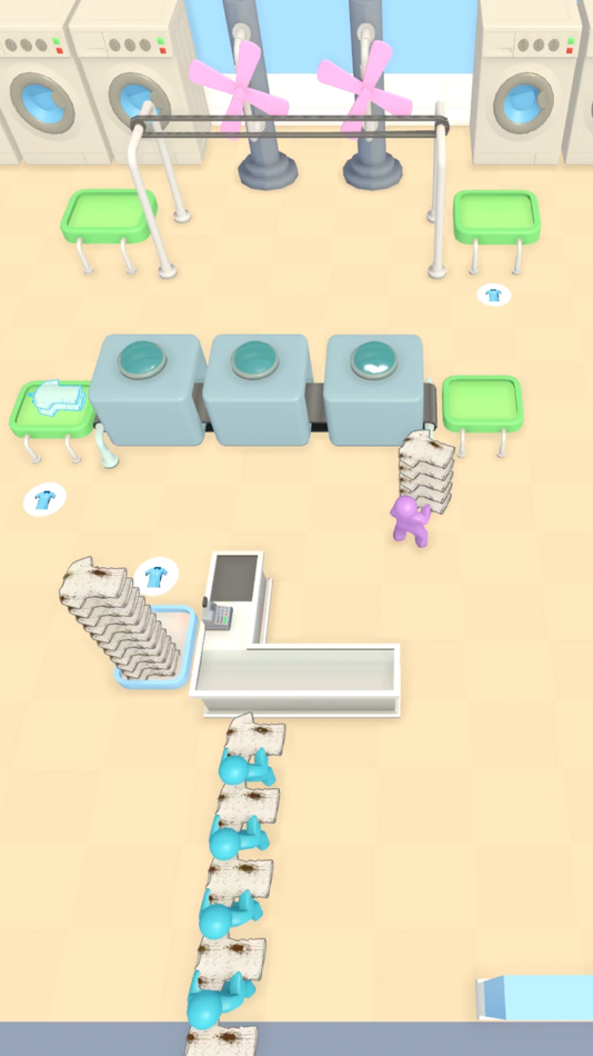 #4. Laundry Idle Arcade (iOS) 由: Brew Games