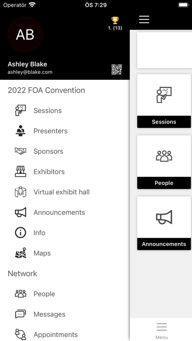 FOA Convention 2022 Screenshot