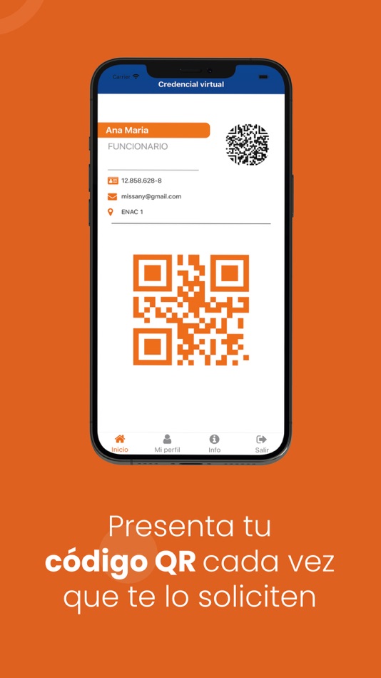 #4. Credencial Virtual ENAC (iOS) 由: Asesorias y Servicios Informaticos Idea Uno Ltda
