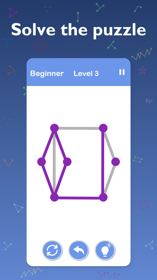 #5. One Line - Puzzle (iOS) 由: Umair Afzal