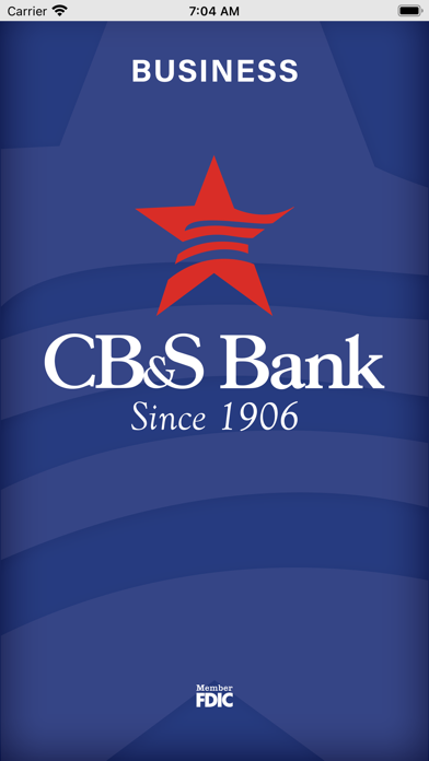 CB&S Bank Business Mobile Screenshot