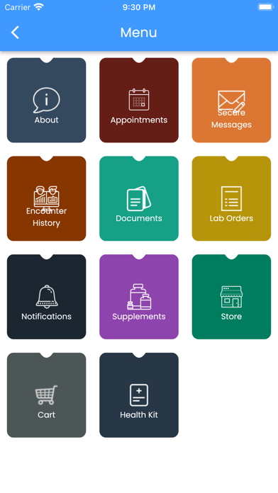 Indigo Health Clinic Screenshot