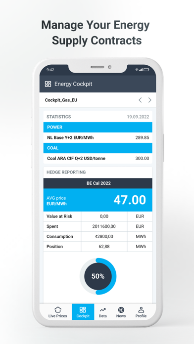 EnergyMarketPrice Screenshot