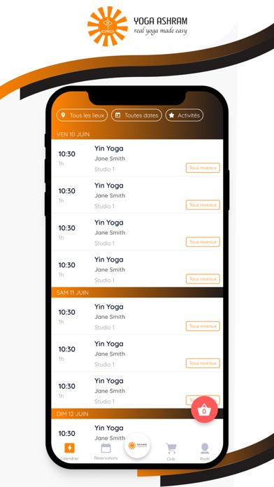 Yoga Ashram Screenshot