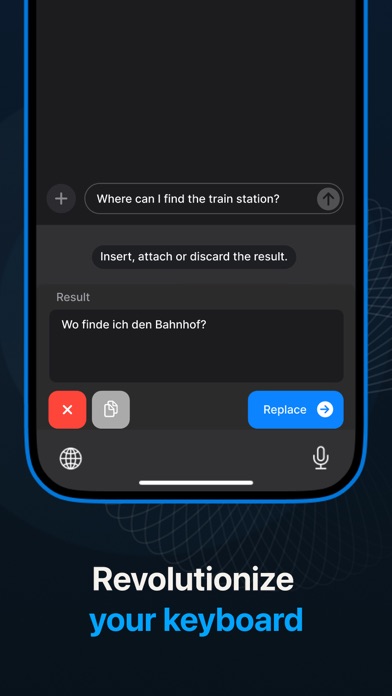 AI Keyboard Assistant - Keybot Screenshot