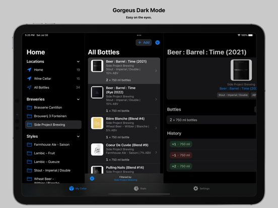 Screenshot #6 pour My Beer Cellar
