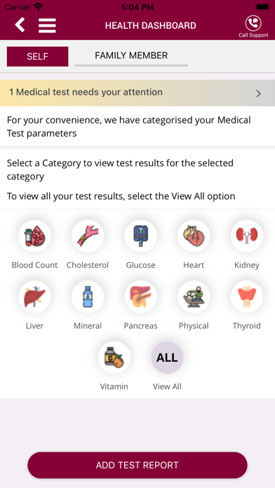 MAMATA Healthcare Screenshot