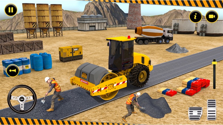 Heavy Construction Truck Games screenshot-4