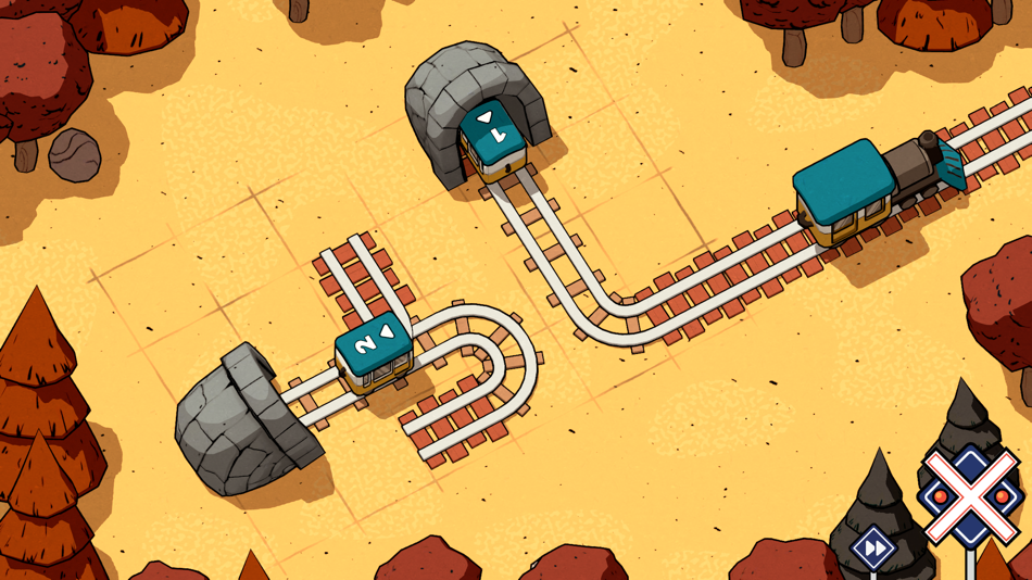 #3. Railbound (iOS) Podle: Afterburn Lukasz Spierewka