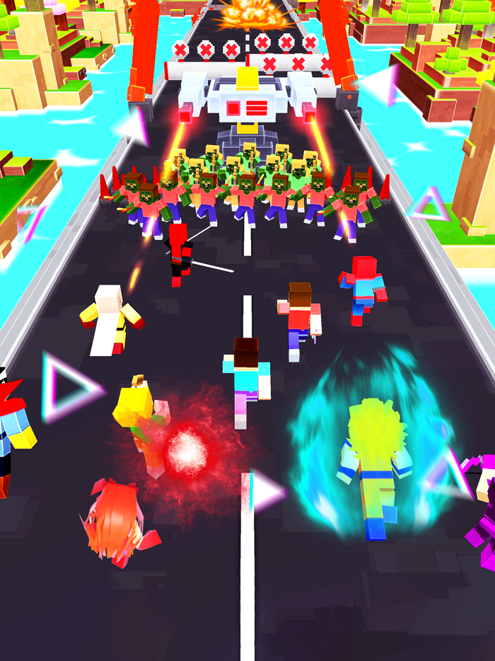 Hero Craft Merge Run and Battle