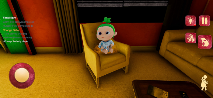 Baby in Green Horror Games
