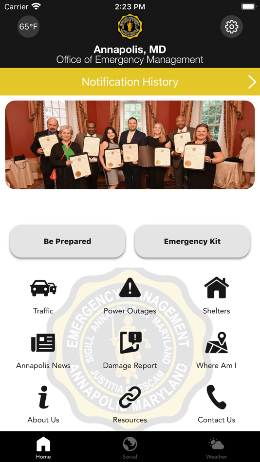 #1. Prepare Me Annapolis (iOS) 由: The City of Annapolis Office of Emergency Management