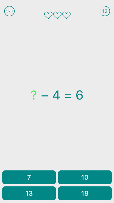 MathematicsGames Screenshot