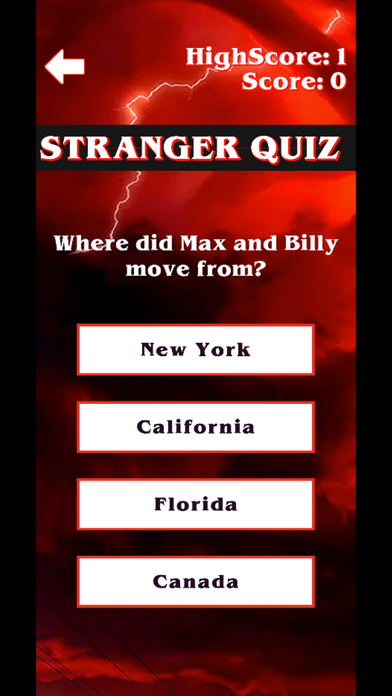 Stranger Quiz - Trivia Screenshot