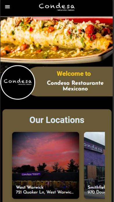 Condesa Mexican Restaurant Screenshot