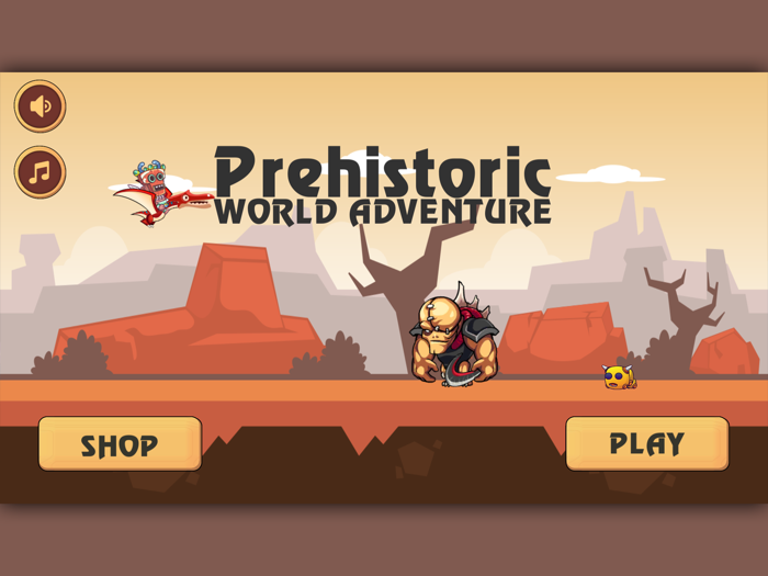 Prehistoric world adventure