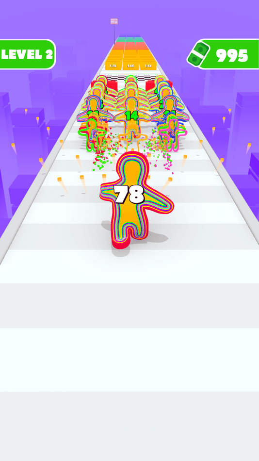 #4. Stackman Run (iOS) 由: Hande Oney