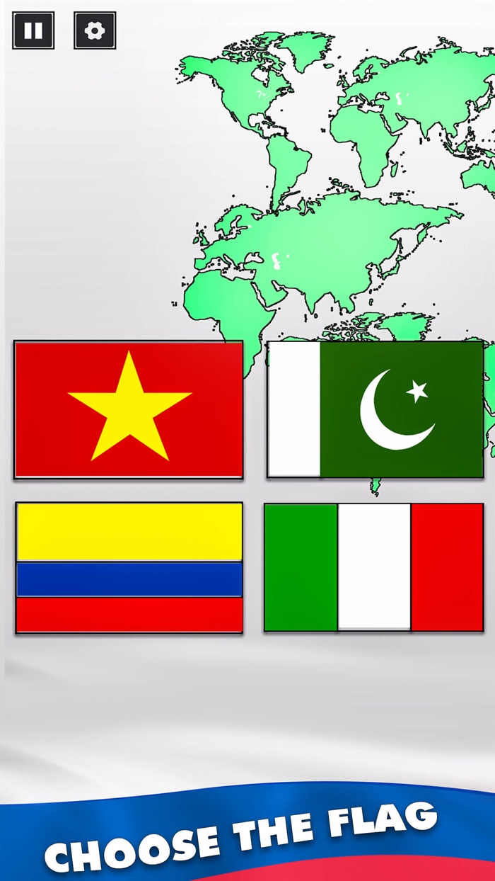 Paint Flag Quiz Color Matching