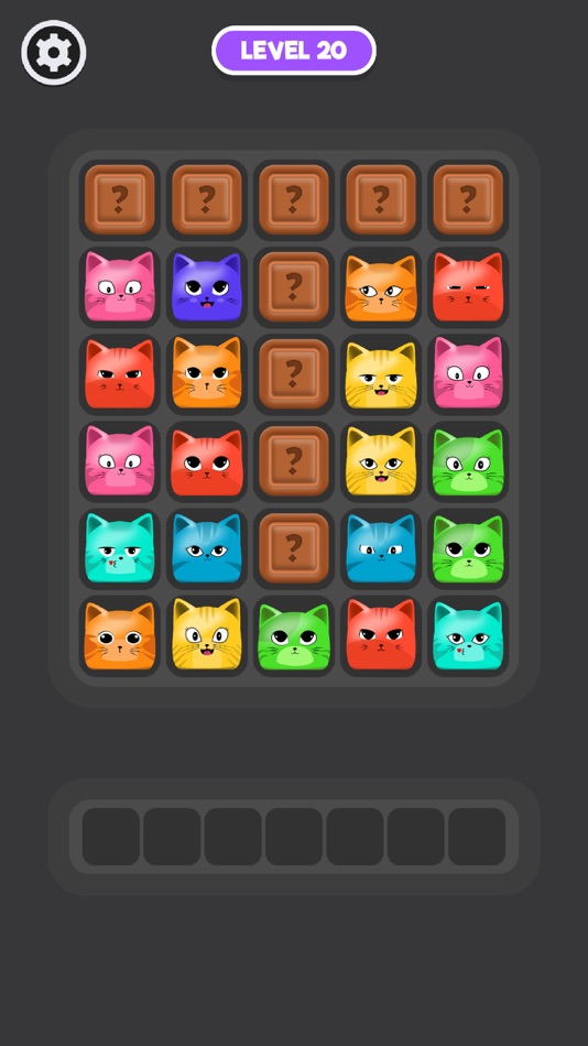 #3. Meow Match - Cute Cat Puzzle (iOS) 由: ayush singla