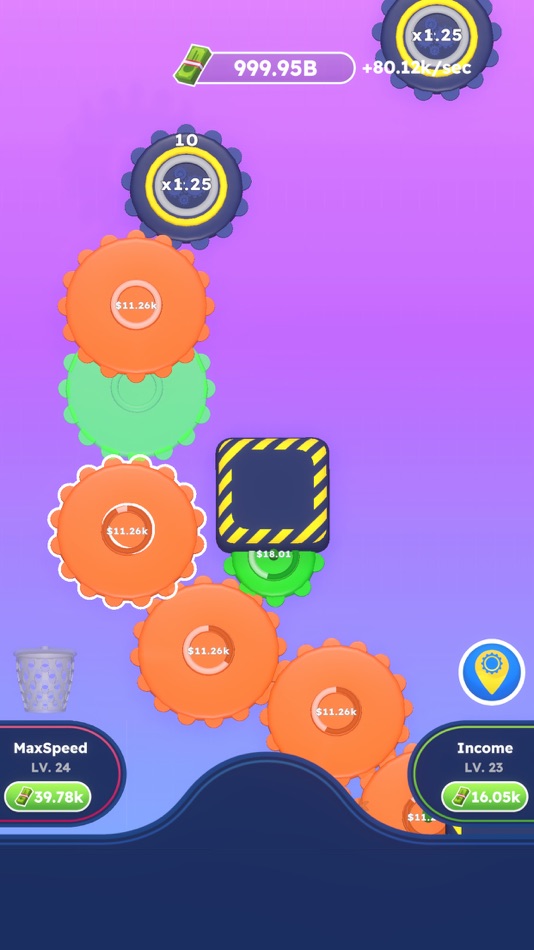 #5. Cogs Clicker (iOS) Podle: Ali Said Yuksel