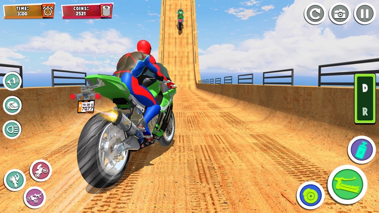 Superhero Bike Stunt Master 3D