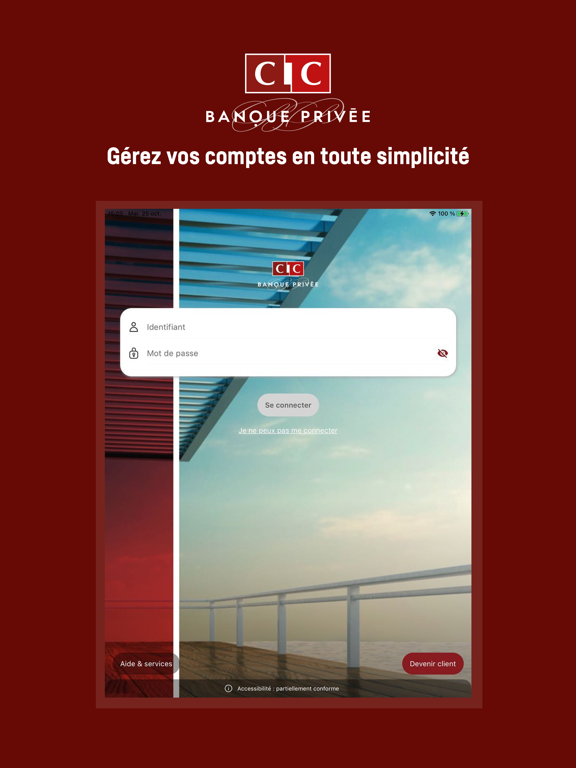 Screenshot #4 pour CIC Banque Privée en ligne