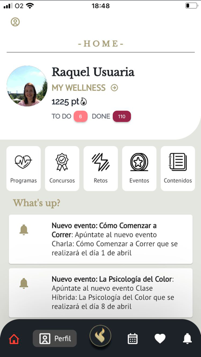 Vesta Wellbeing Screenshot