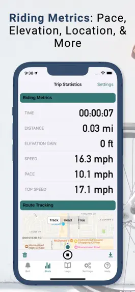 Game screenshot Bike Bell - Ride Tracker apk