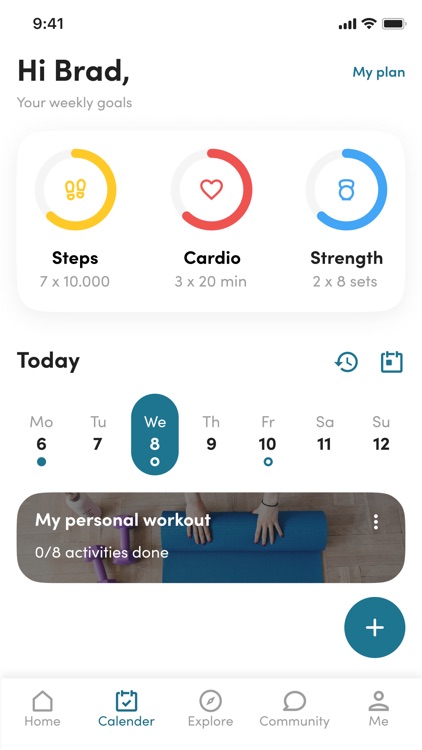 Personal On Demand Fitness