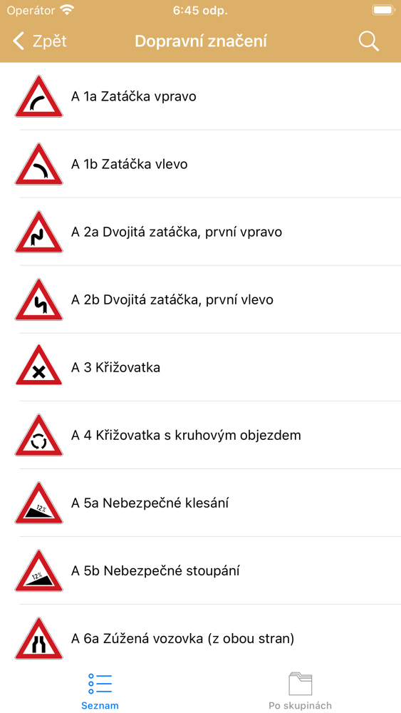 Dopravní značky v ČR: Test App for iPhone - Free Download Dopravní značky v  ČR: Test for iPad & iPhone at AppPure