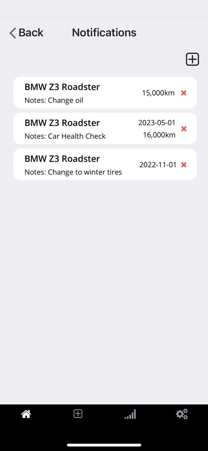 Car expenses tracker