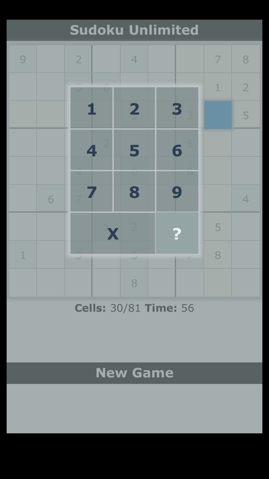 #2. Sudoku Game Unlimited (iOS) Podle: John Rouda