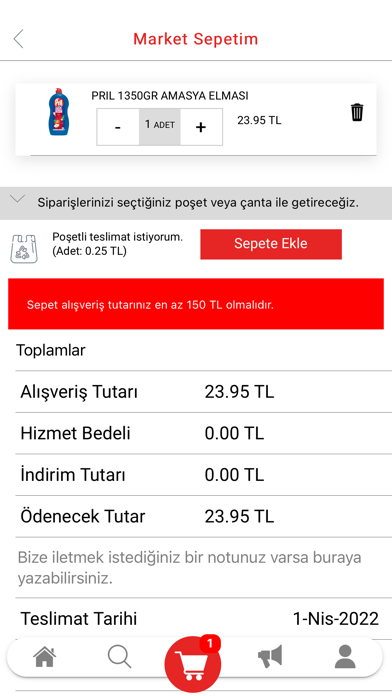 Damla Sanal Market Screenshot