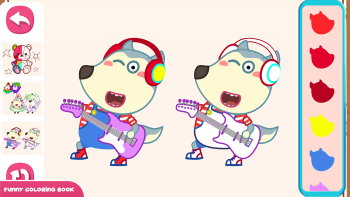 Wolfoo Learns About World