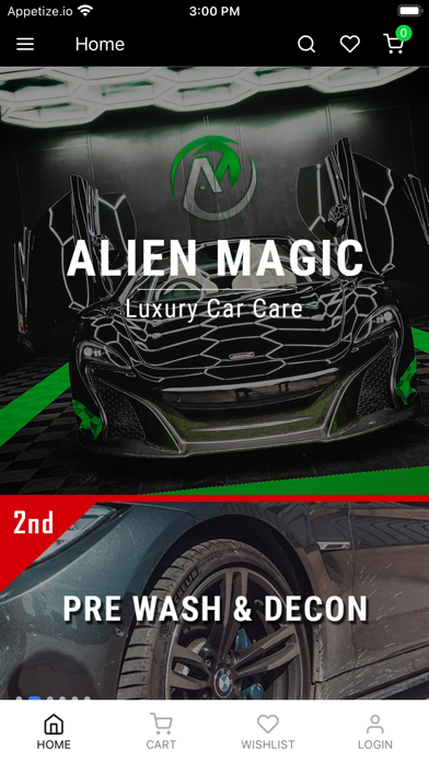 Alien Magic Car Care Screenshot