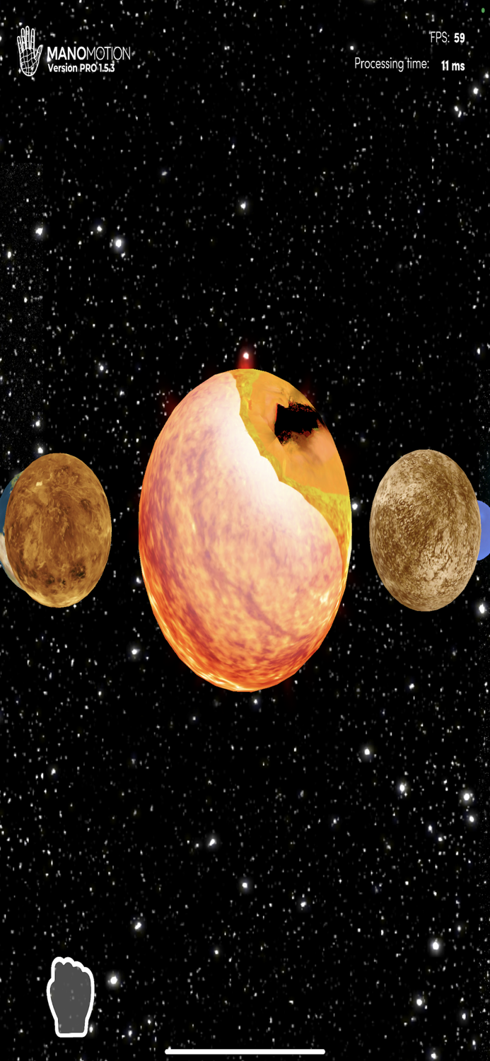 ManoMotion Hand Occlusion