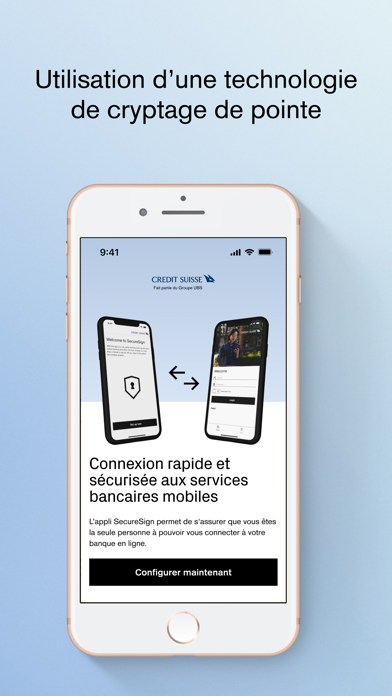 Screenshot #3 pour SecureSign by Credit Suisse