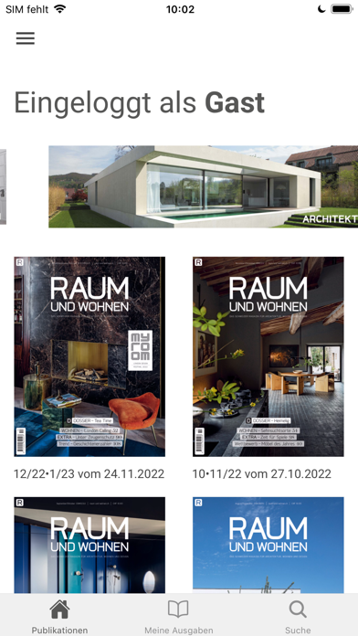 RAUM UND WOHNEN Screenshot
