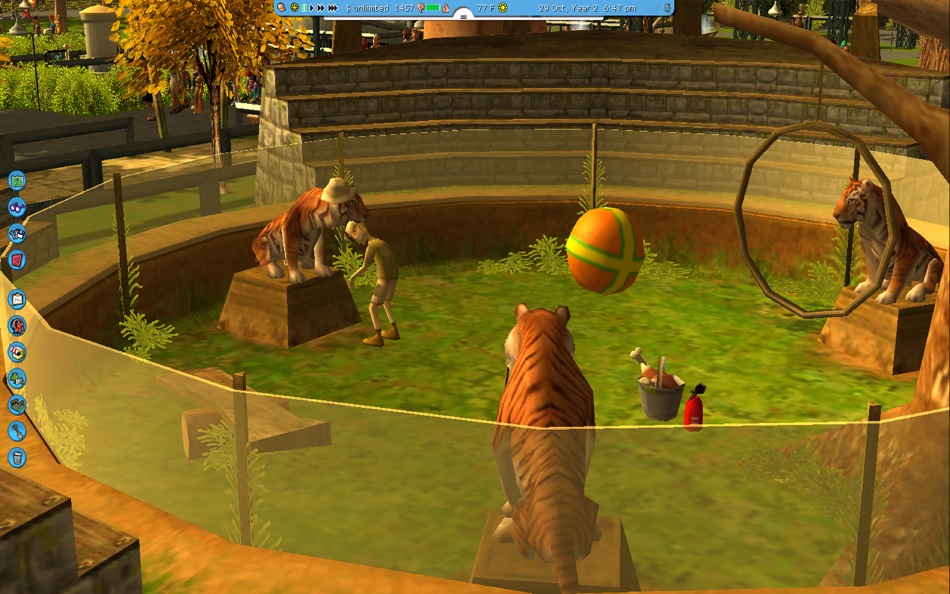 #9. RollerCoaster Tycoon® 3 (macOS) Bởi: Aspyr Media, Inc.