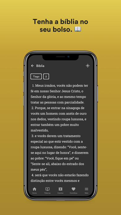 Casa do Pai Igreja Cristã Screenshot