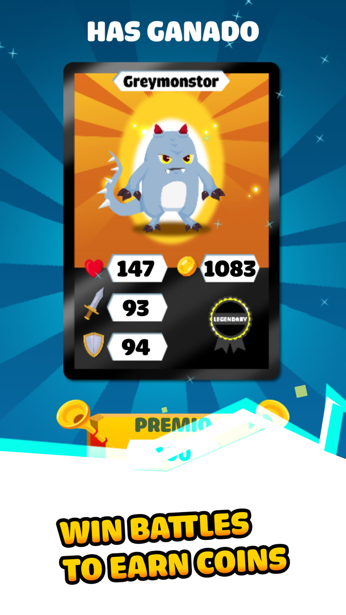 Monsters TCG trading card game