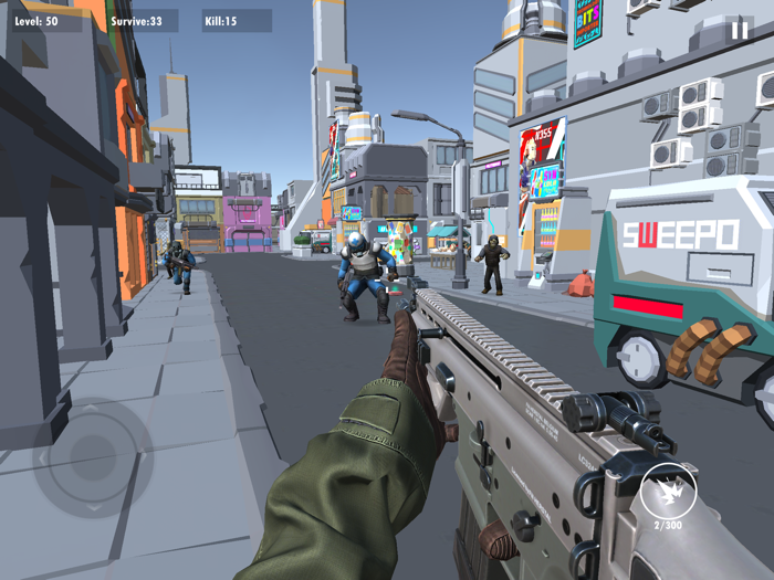 Gun BattleShooting Zombie