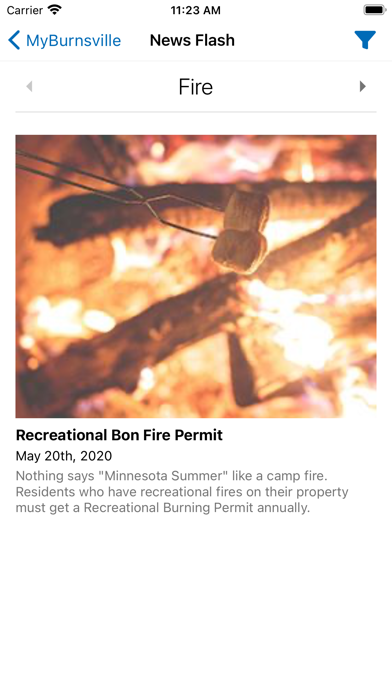 MyBurnsville Screenshot