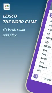 lexico - the word game iphone screenshot 1