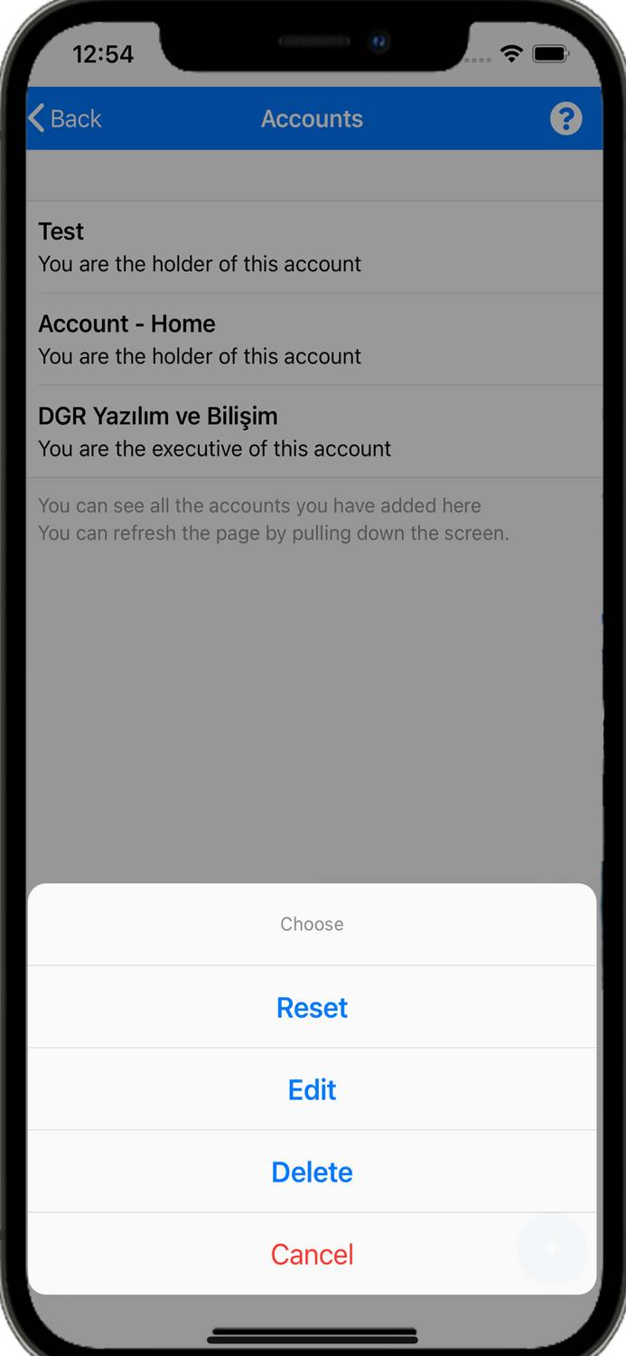 Account Tracking System